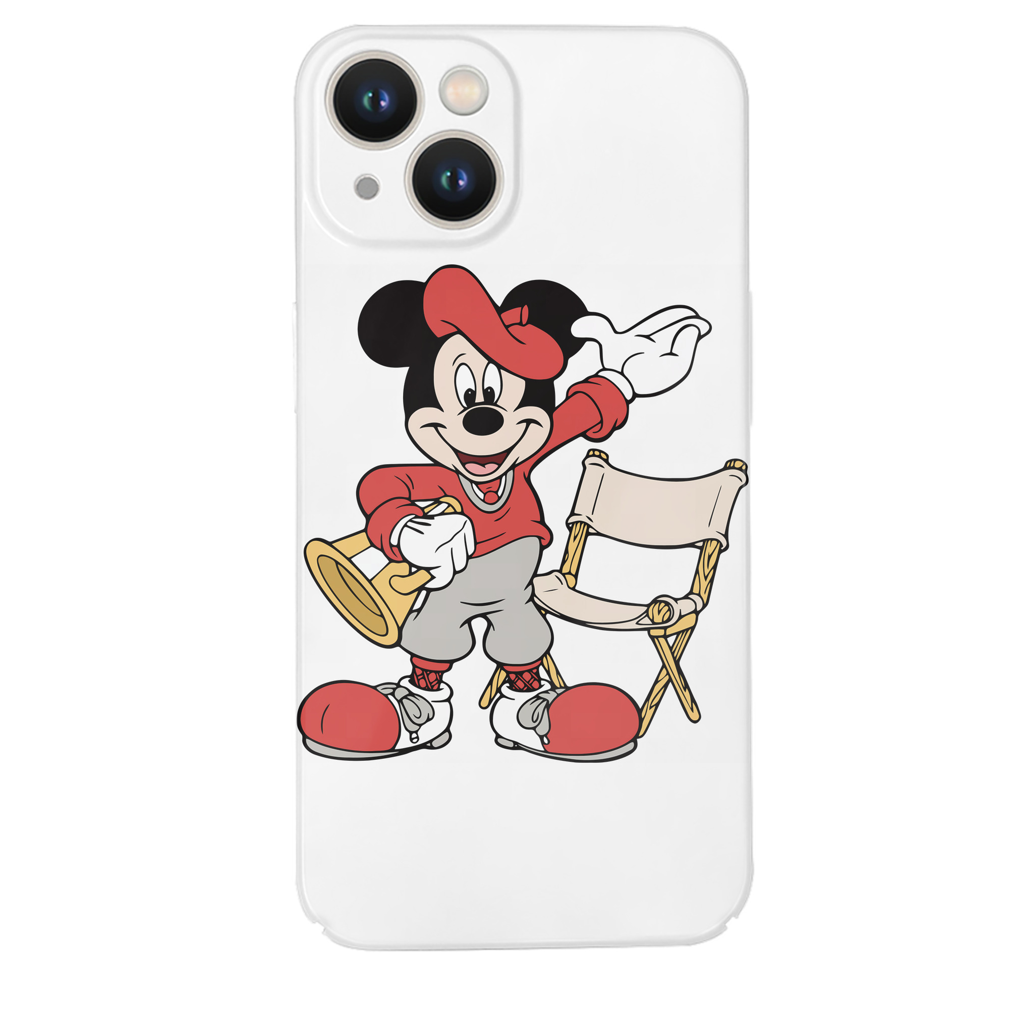（画像用） ミッキーマウス Mickey Mouse 【iPhone 14シリーズ対応】ハードケース
